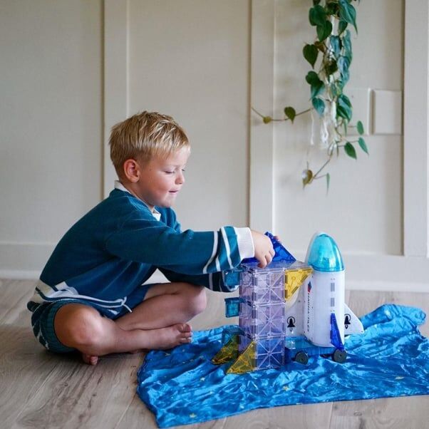 MAGNA-TILES® - Space + microMAGS - Uzay - 32 Parça