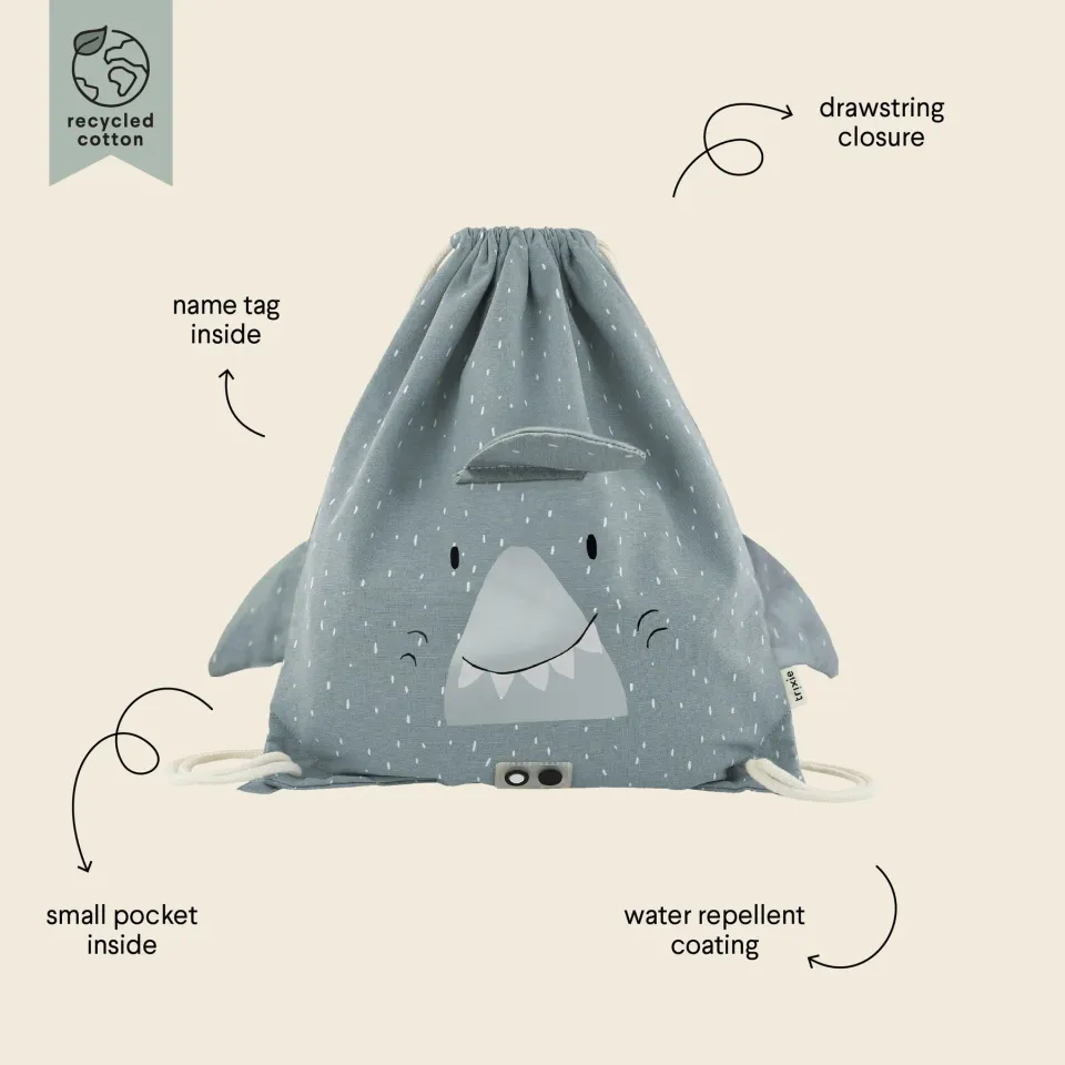 Trixie Mr.Shark - İpli Sırt Çantası
