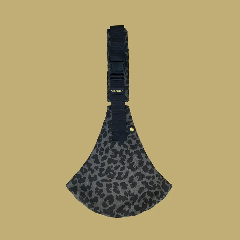 Wildride Grey Leopard - Leopar Desenli Çocuk Taşıyıcı