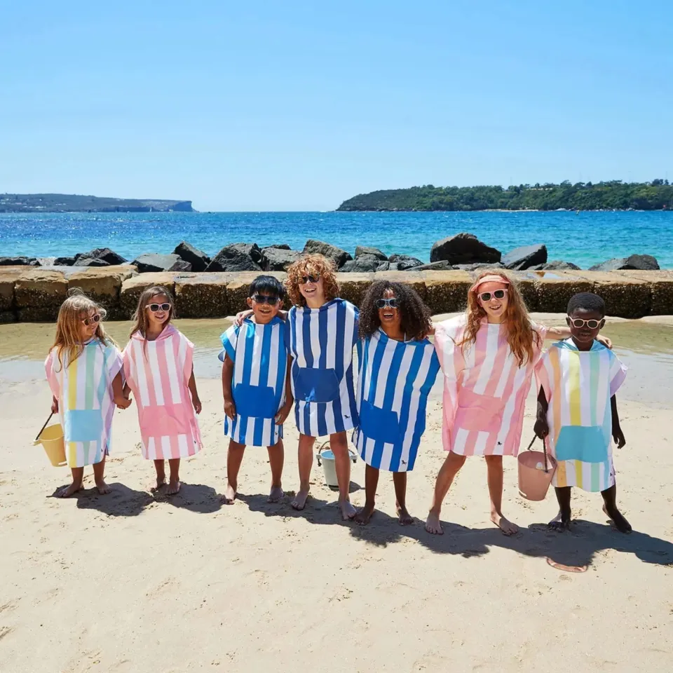 Dock And Bay UV Korumalı Çocuk Pançosu Malibu Pink