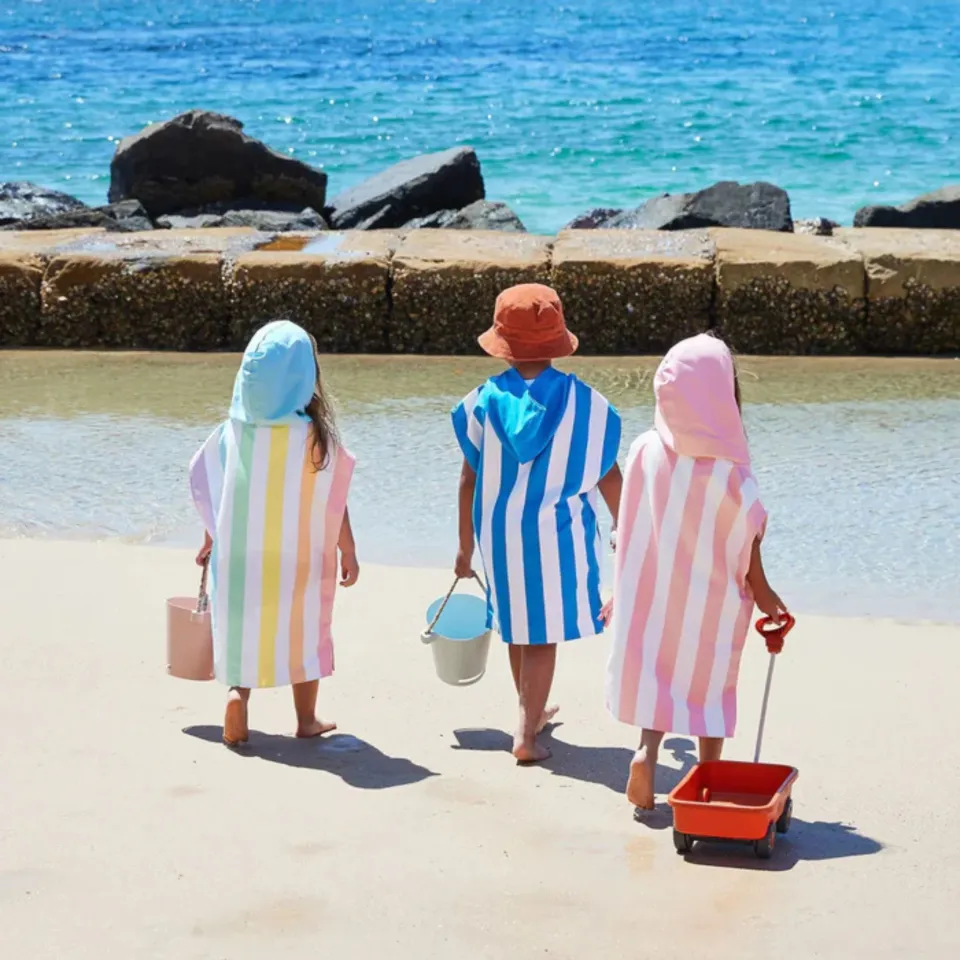 Dock And Bay UV Korumalı Çocuk Pançosu Malibu Pink