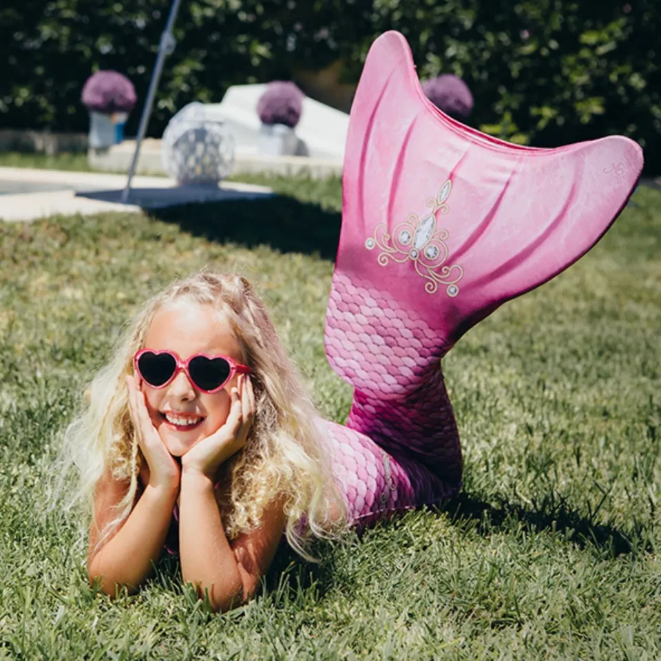 Kuaki Mermaids Deniz Kızı 4'lü Takım Bikini Kostüm Seti Princess