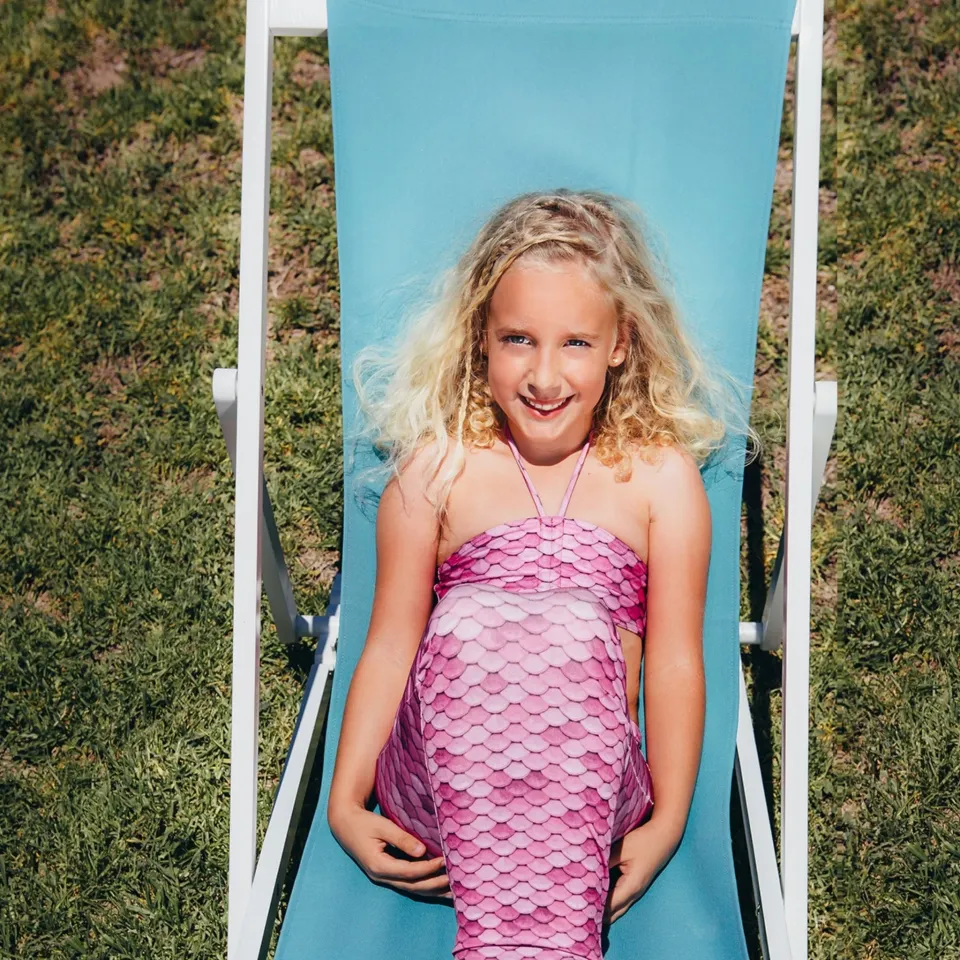 Kuaki Mermaids Deniz Kızı 4'lü Takım Bikini Kostüm Seti Princess