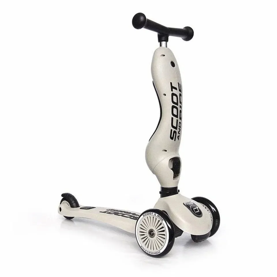 Scoot and Ride Highwaykick 1 Oturaklı Çocuk Scooter Açık Gri