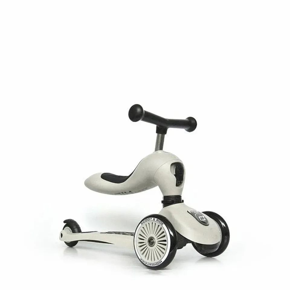 Scoot and Ride Highwaykick 1 Oturaklı Çocuk Scooter Açık Gri