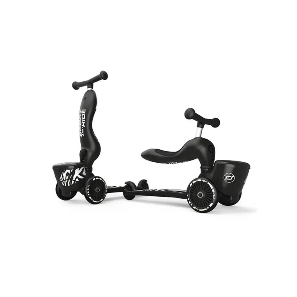 Scoot and Ride Highwaykick 1 Lifestyle Scooter - Zebra