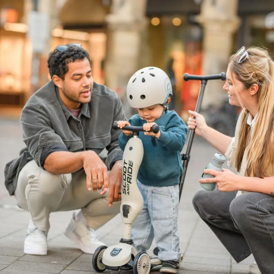 Scoot and Ride Push and Go Ebeveyn Kontrollü Çocuk Scooter Ash