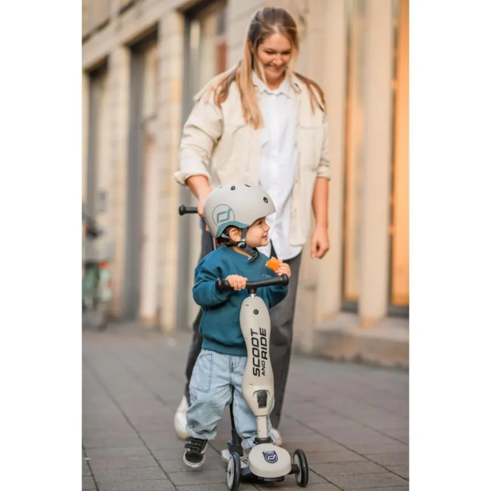 Scoot and Ride Push and Go Ebeveyn Kontrollü Çocuk Scooter Ash