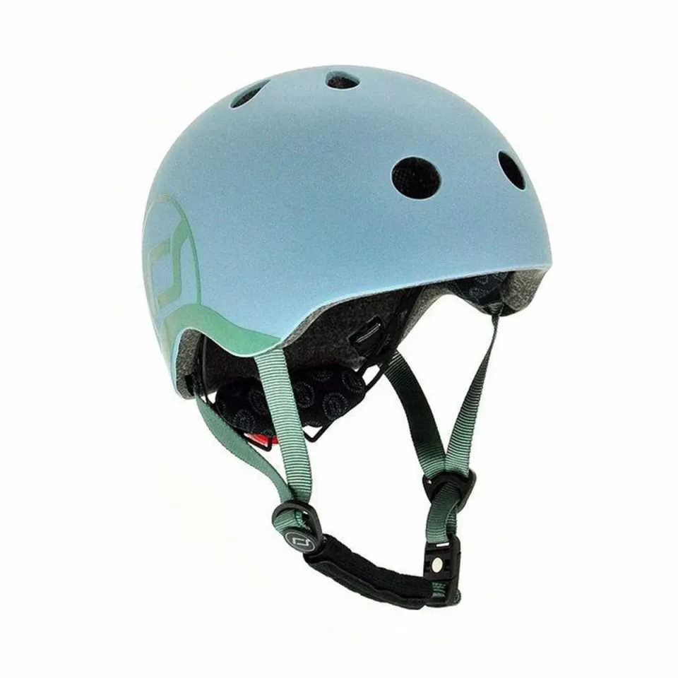 Scoot and Ride Helmet Bebek Kaskı XXS-S Petrol Mavisi