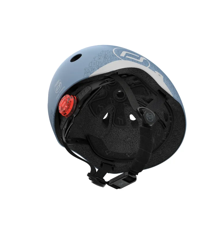 Scoot and Ride Helmet Reflective Bebek Kaskı XXS-S Petrol