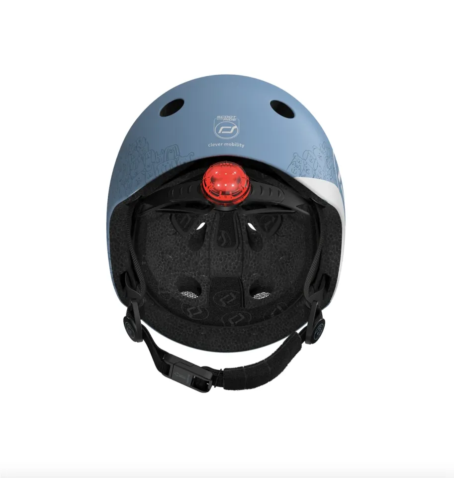 Scoot and Ride Helmet Reflective Bebek Kaskı XXS-S Petrol