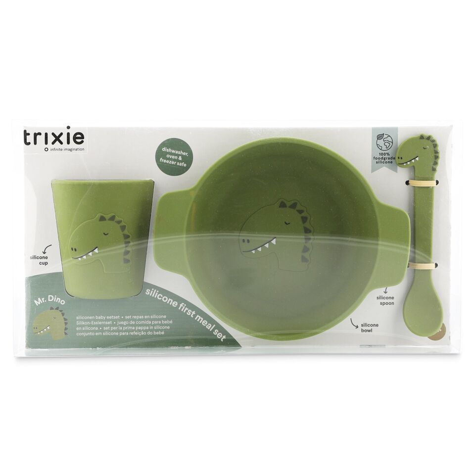 Trixie Mr.Dino - Silikon Yemek Seti