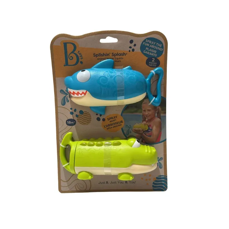 B.Toys Eğlenceli Su Tabancası Seti - Timsah ve Köpekbalığı