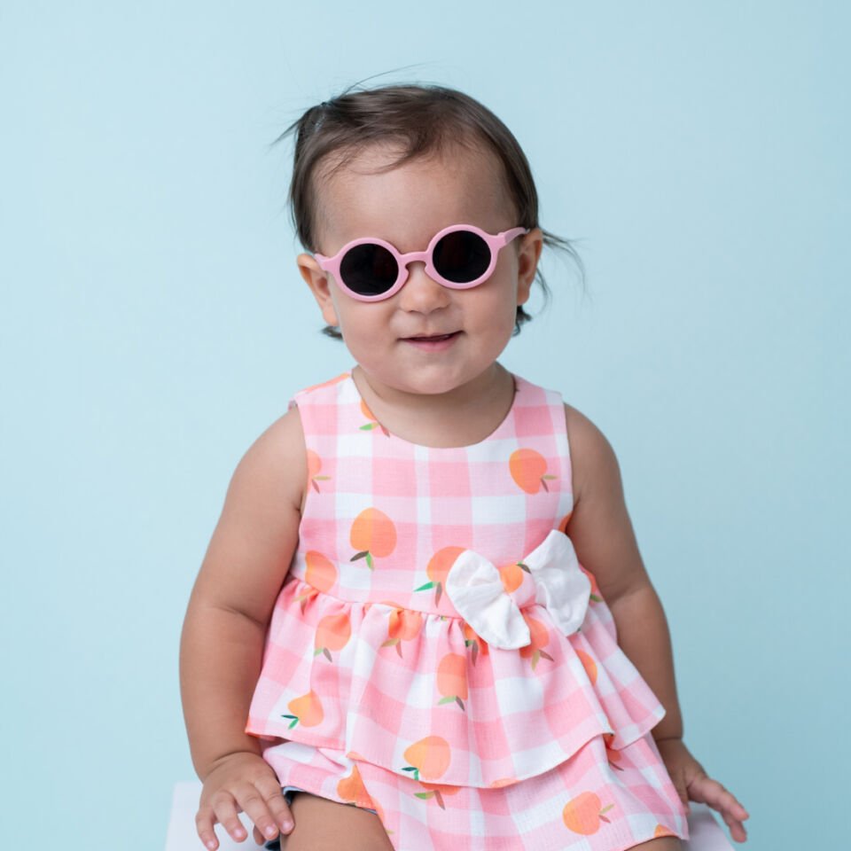 SOLEDA 0-12 Ay Bebek Güneş Gözlüğü Baby Pink