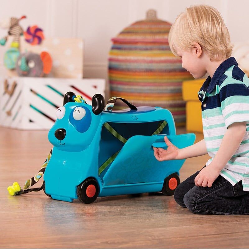 B.Toys Tekerlekli Seyahat Çantası - Mavi