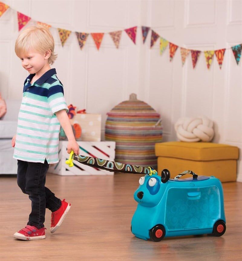 B.Toys Tekerlekli Seyahat Çantası - Mavi